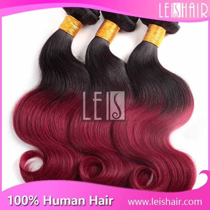 ombre hair weave1b bug body wave3